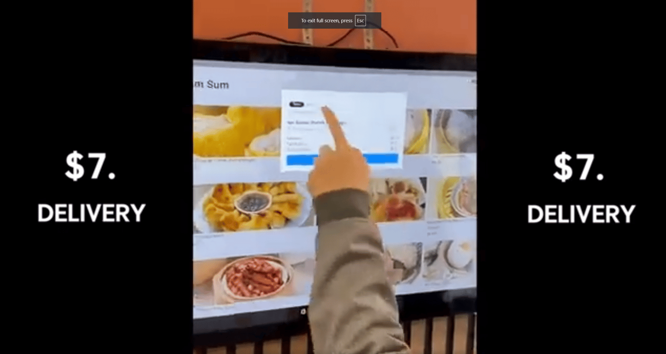 Self-Service Ordering Demo